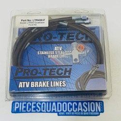 durite de frein avant pour quad 450 ltr suzuki (carbone)