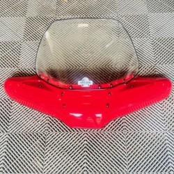 pare-brise pour quad utilitaire (rouge)