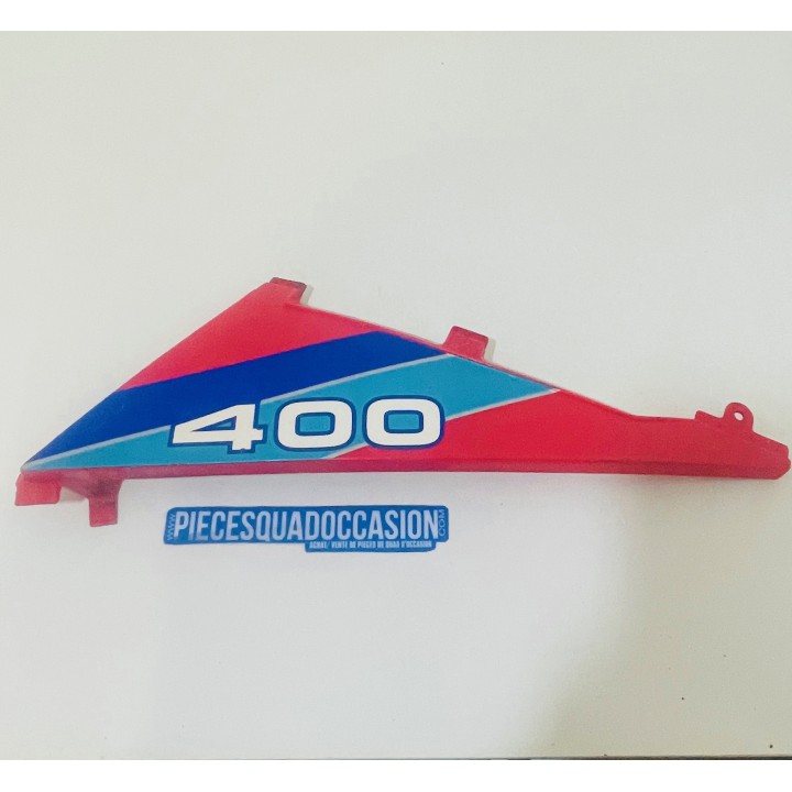 cache latéral gauche quad 400 L polaris (rouge)
