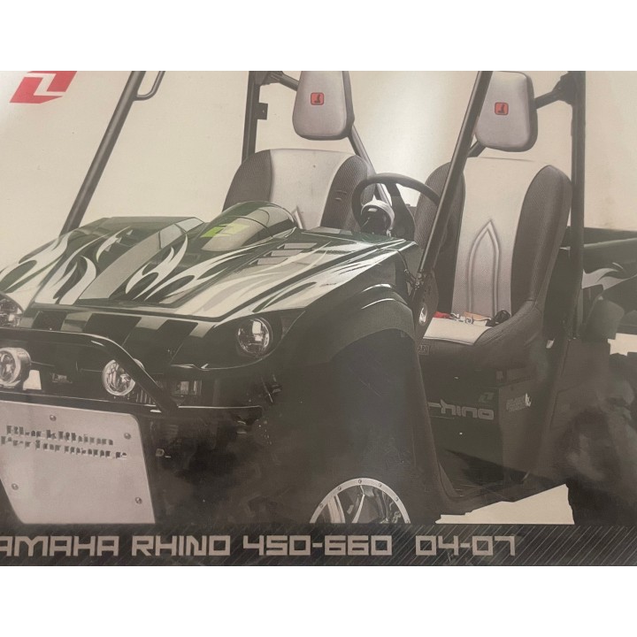 kit déco ssv 450/660/700 rhino yamaha (vert)