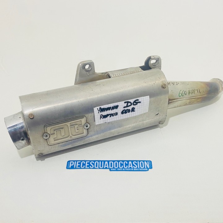 silencieux quad 660 raptor yamaha (dg racing)
