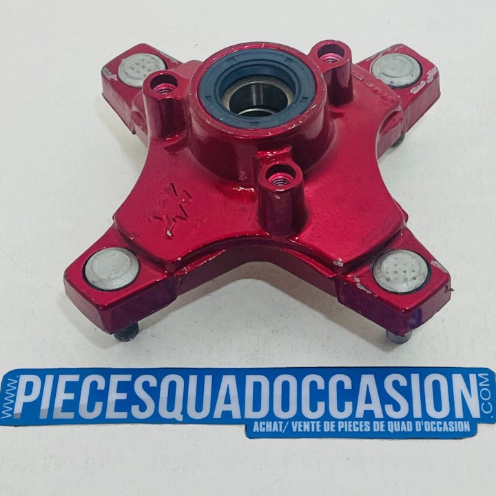 etoile de roue avant quad 300 et 400 wild gas gas (rouge)