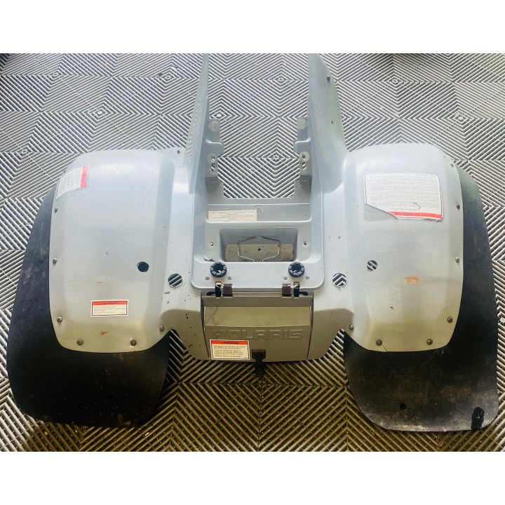 aile arrière quad 400 l polaris (gris)