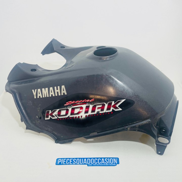 couvre réservoir quad 450 kodiak yamaha (gris)