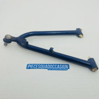 TRIANGLE SUPÉRIEUR GAUCHE QUAD 450 LTR SUZUKI (BLEU)