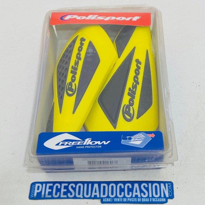 protége-mains freeflow  polisport quad et moto (jaune)