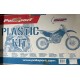 kit plastique moto 125/200/250/300 sx/exc ktm (05/06)