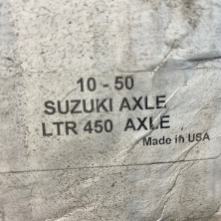 Arbre de roue axcalibar Lonestar renforcé pour quad 450 ltr suzuki
