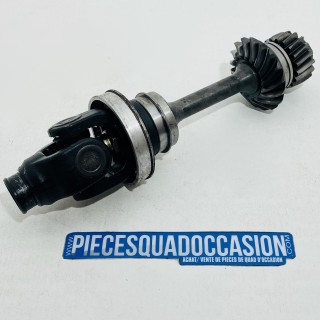 arbre + pignon  + croisillon de couple conique quad 750 lta king quad suzuki