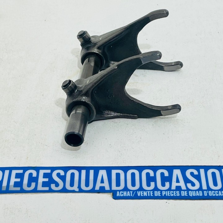 fourchettes + axe de boite de vitesse quad 700 lta king quad suzuki