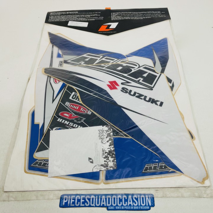 kit déco quad 450 ltr suzuki (alba racing)