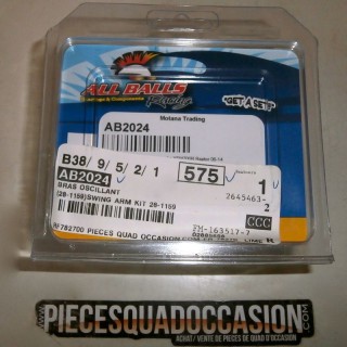 KIT DE ROULEMENT DE BRAS OSCILLANT  QUAD 700 RAPTOR (ALL BALLS)