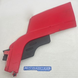 panneau latéral droit + couvre silencieux quad 400 outlander can-am/bombardier (rouge)
