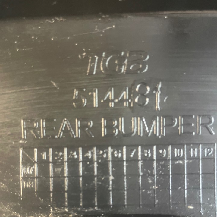 pare choc arrière quad 525 blade tgb