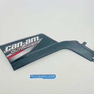 panneau latéral droit + couvre silencieux quad 400 outlander can-am/bombardier (rouge)