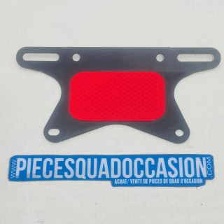 support de plaque d'immatriculation quad yamaha