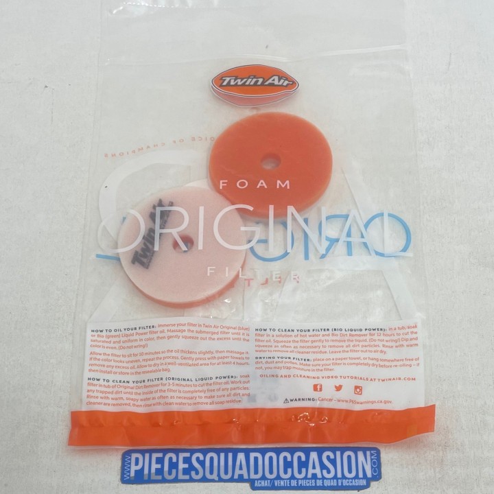 filtre a air quad 90 raptor yamaha (09/15)