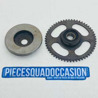 pignon de roue libre de démareur quad 125 breeze yamaha