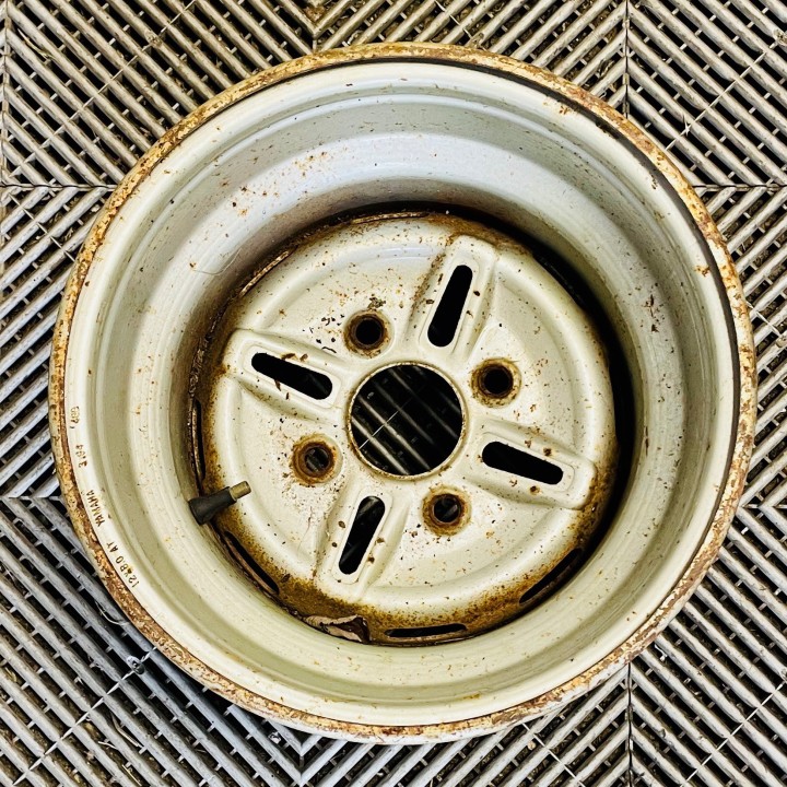 jante arrière acier quad yamaha (12X8)