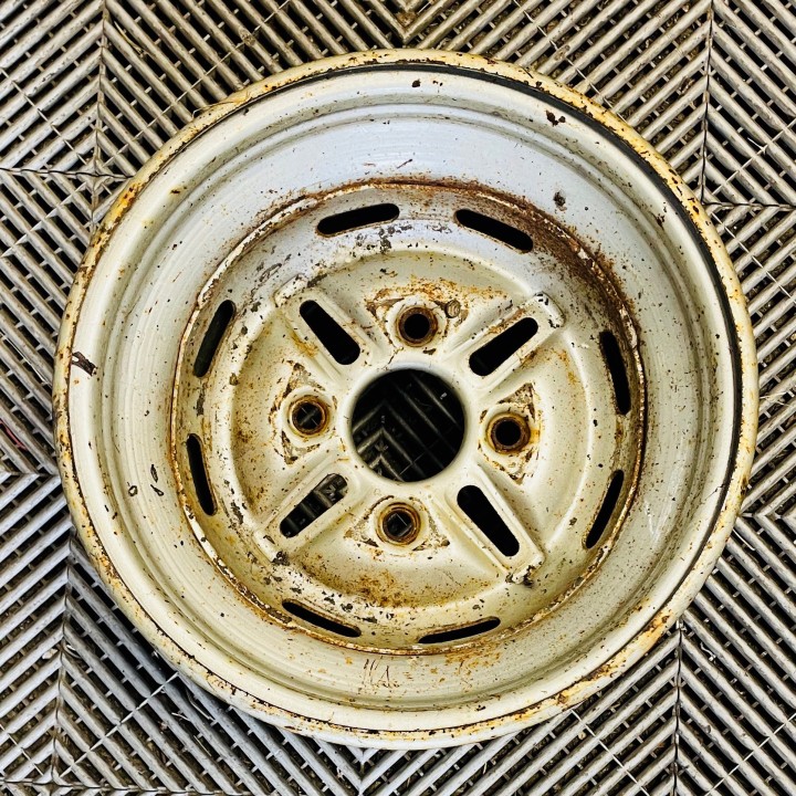 jante arrière acier quad yamaha (12X8)