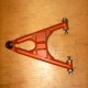 TRIANGLE INFERIEUR GAUCHE QUAD 350 WARRIOR/RAPTOR YAMAHA (ORANGE)