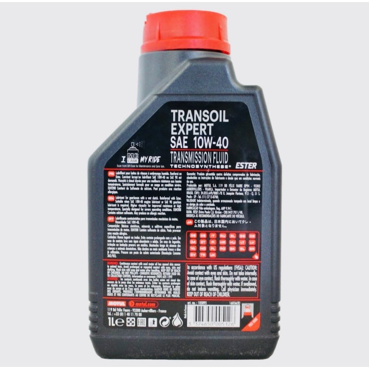 huile de boite transoil expert motul