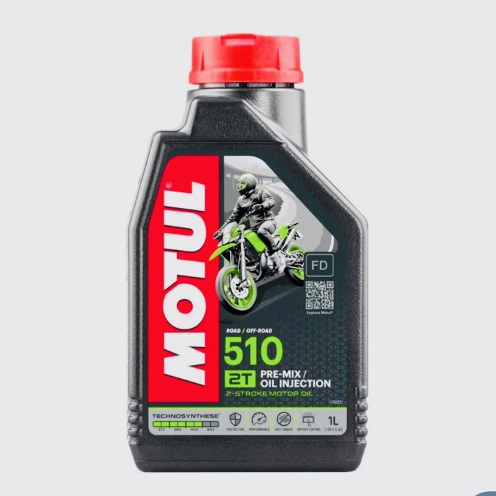 huile moteur 2T motul 510 (1 litre)