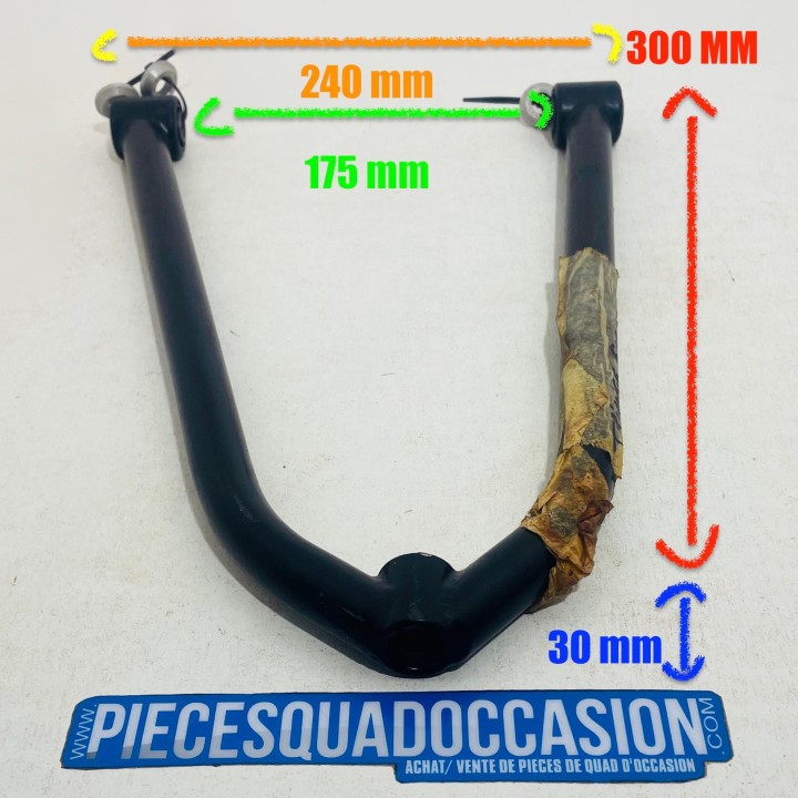 triangle supérieur quad 450 trx r honda (sable)