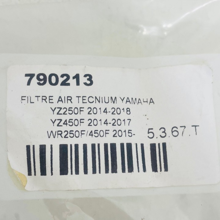 filtre a air moto 250 yzf et 450 wrf/yzf yamaha