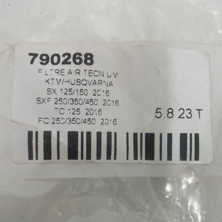 filtre a air moto fantic/gas gas/ktm et husqvarna (2016/...)