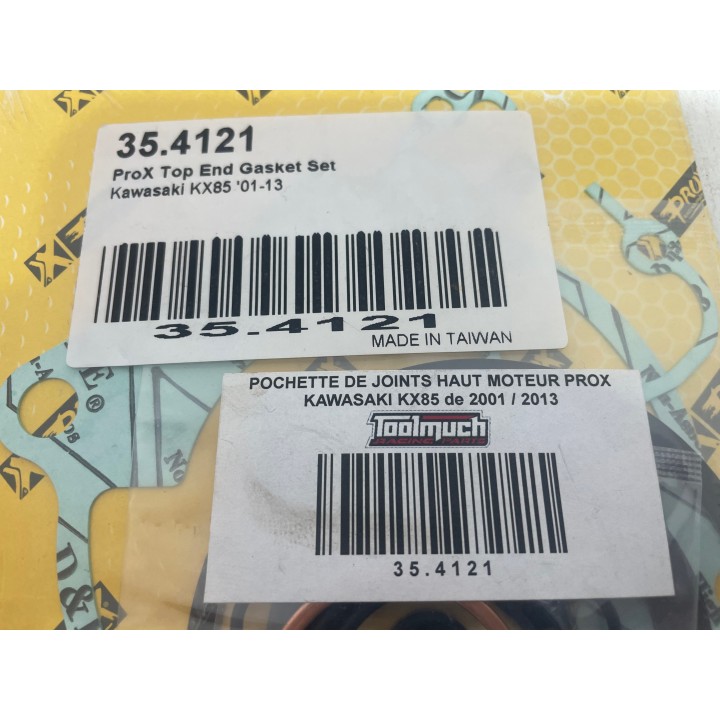 pochette de joint haut moteur moto 85 kx kawasaki (01/13)