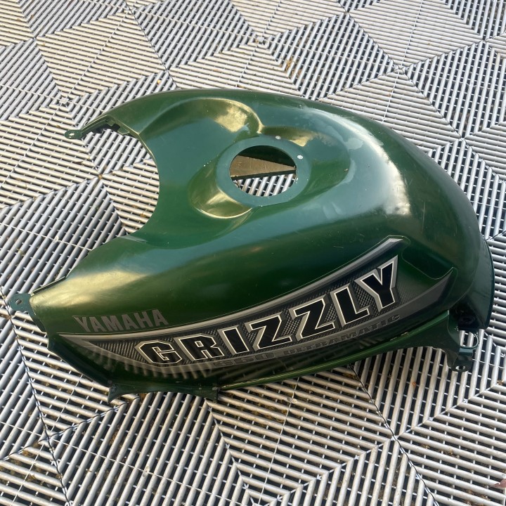 couvre réservoir quad 660 grizzly ymamaha (vert)