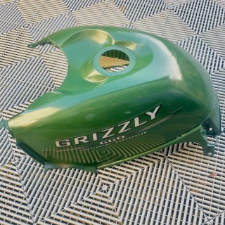 couvre réservoir quad 660 grizzly ymamaha (vert)