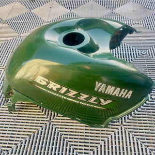 couvre réservoir quad 660 grizzly yamaha (vert)