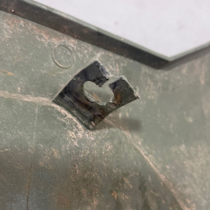 cache réservoir gauche quad 200 sawtooth polaris (vert)