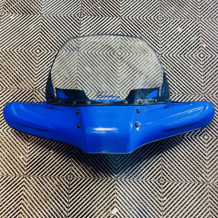 pare-brise pour quad utilitaire (rouge)