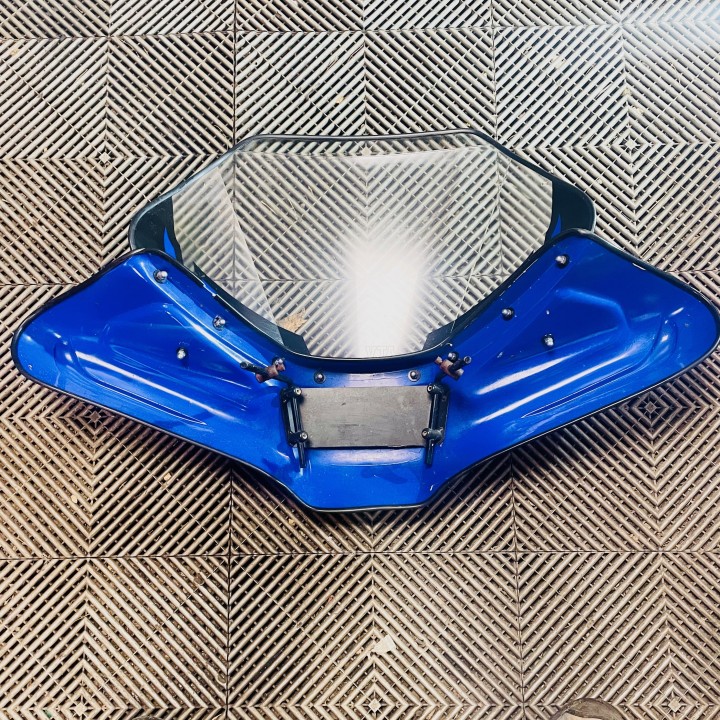 pare-brise pour quad utilitaire (rouge)