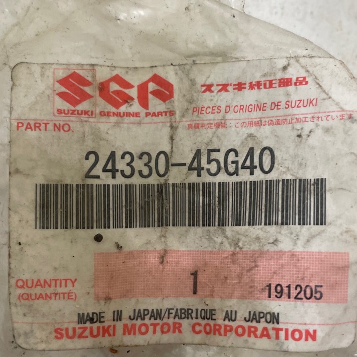 pignon de 3 eme secondaire quad 450 ltr suzuki (08/11)