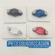 cache frein de parking leager's (rouge)