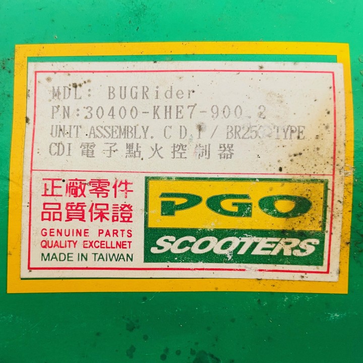 cdi buggy 250 bugrider pgo