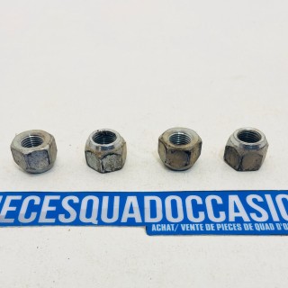 lot de 4 ecrous d'étoile de roue masai/dinli