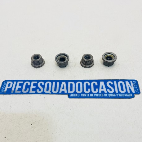 lot de 4 ecrous d'étoile de roue masai/dinli