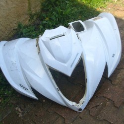 AILE AVANT QUAD 350 WOLVERINE (BLANCHE)