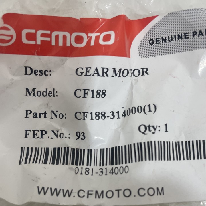 moteur de pont avant quad 500 CF MOTO