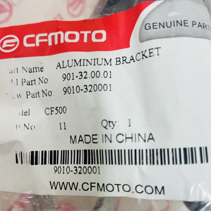 support de sélecteur de vitesse quad 500 cf moto et 520 goes