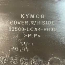 cache lateral droit quad 150 mxu kymco