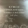 cache lateral droit quad 50 mxu kymco