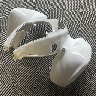 aile arrière quad 250 kxr/maxxer kymco (blanche)
