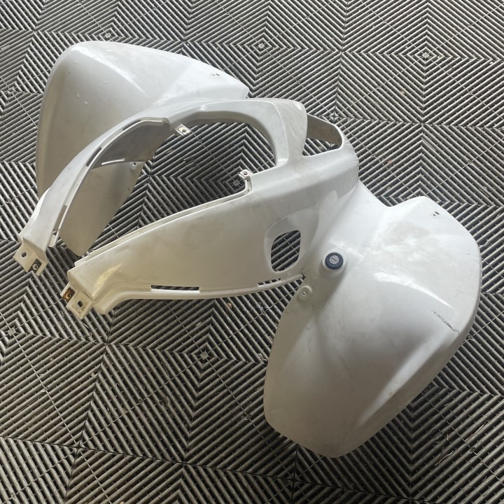 aile arrière quad 250 kxr/maxxer kymco (blanche)