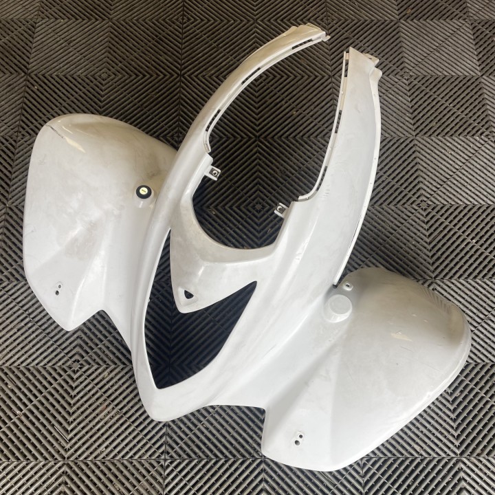 aile arrière quad 250 kxr/maxxer kymco (blanche)